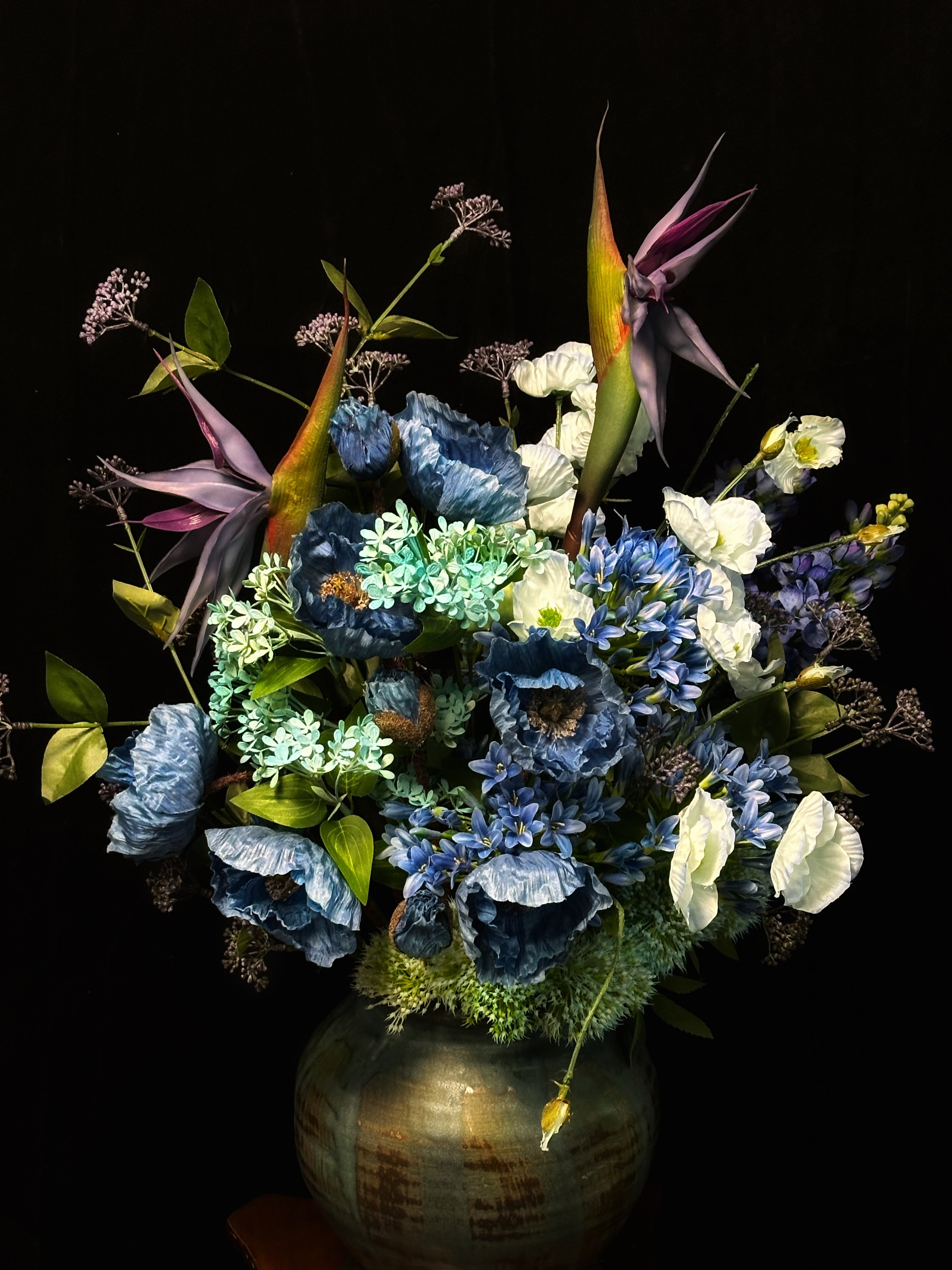 Blue Garden Serenity