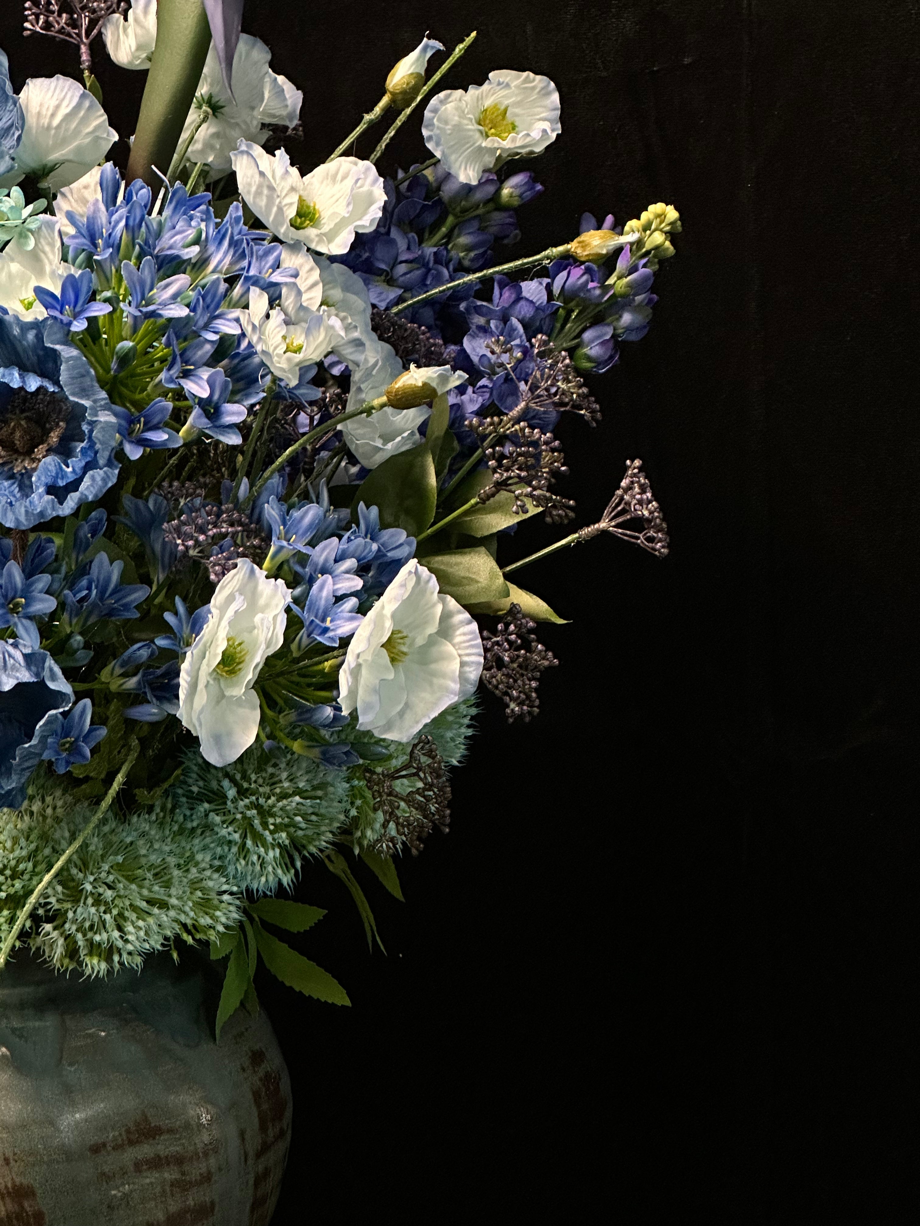 Blue Garden Serenity