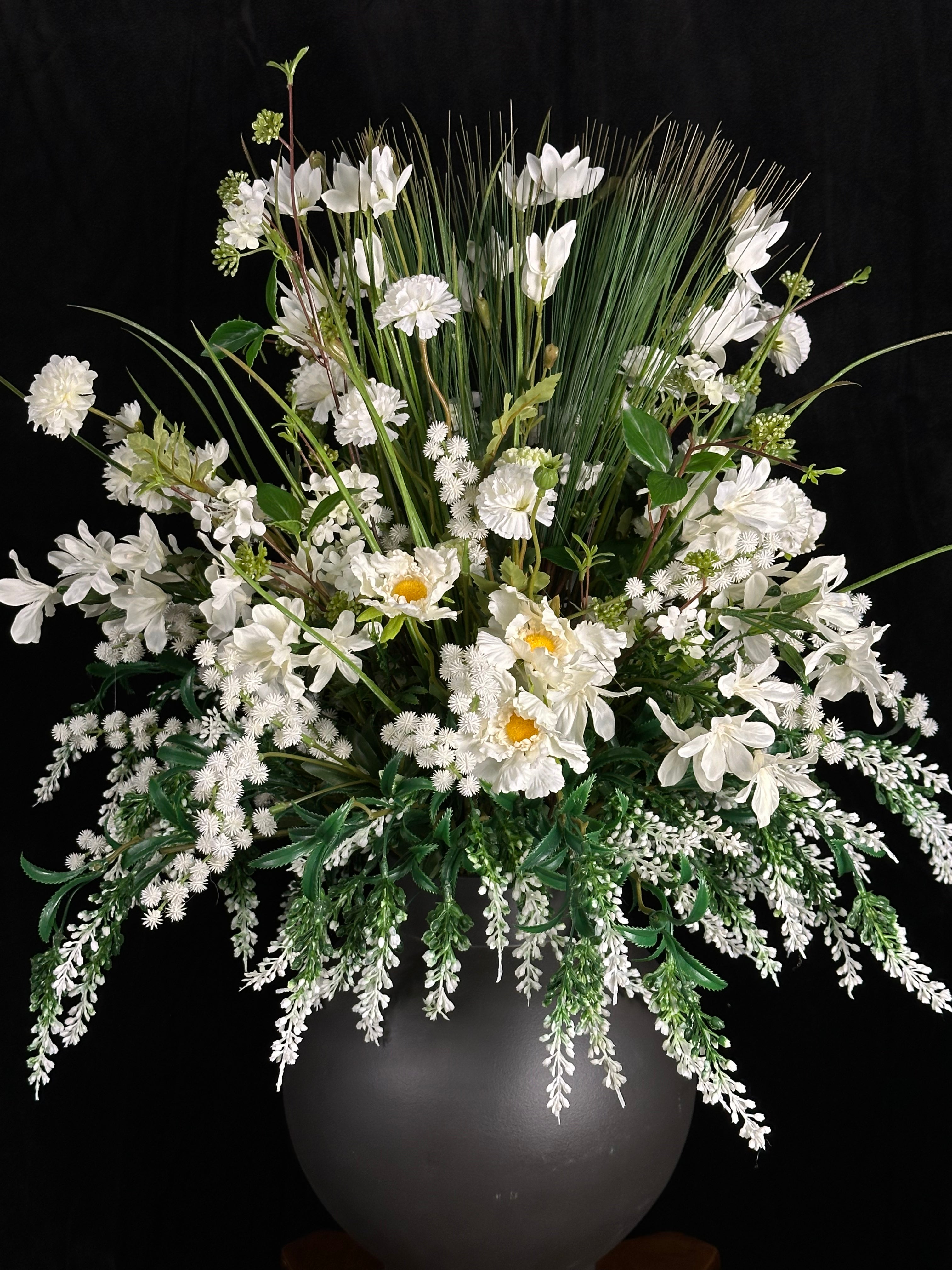 Ethereal White Garden