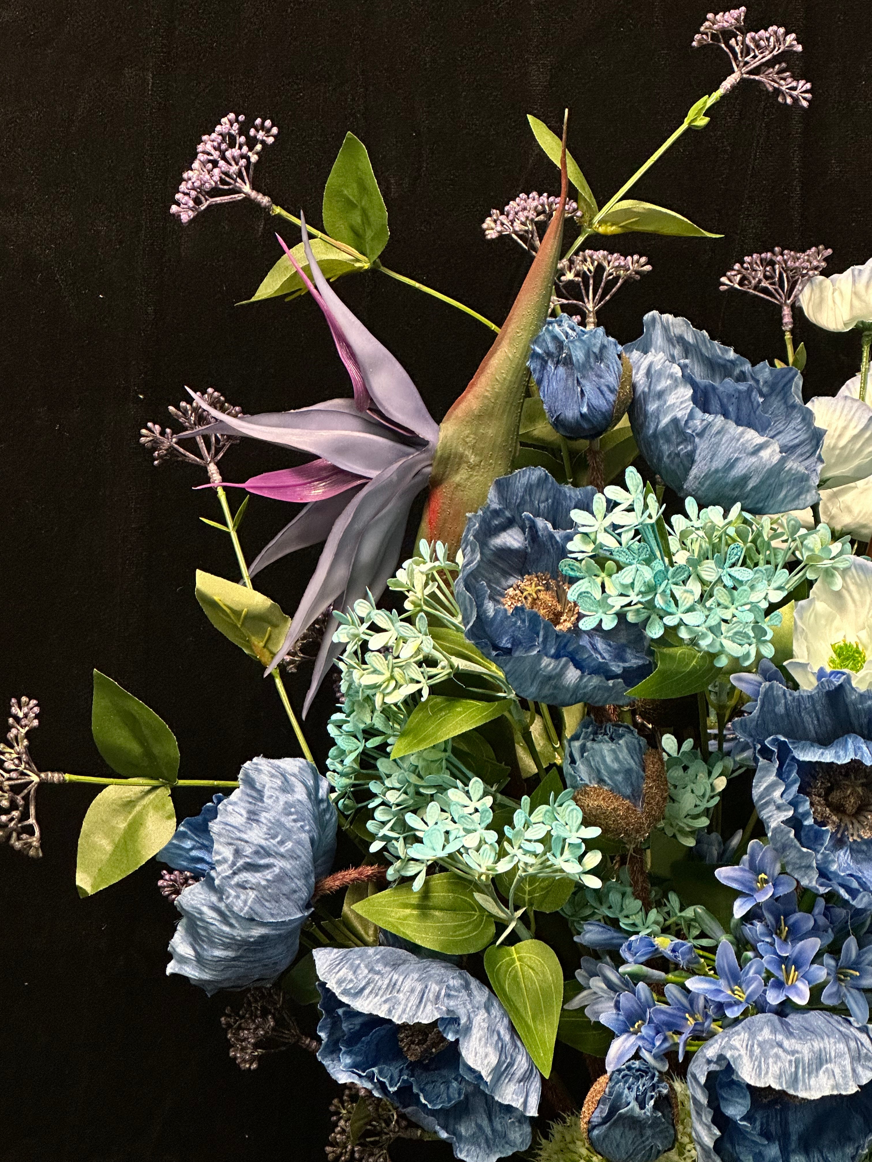 Blue Garden Serenity