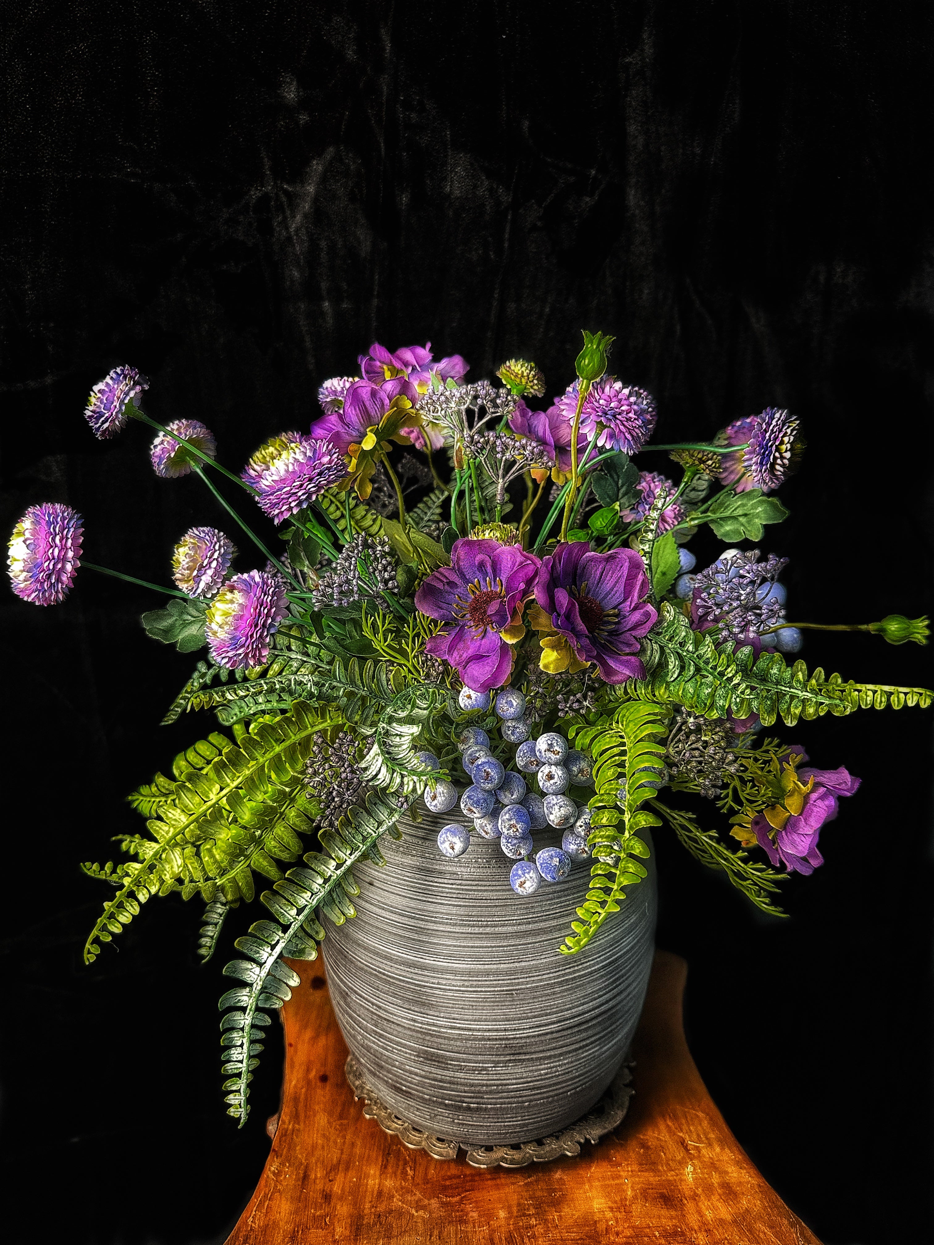 Amethyst Fern Symphony