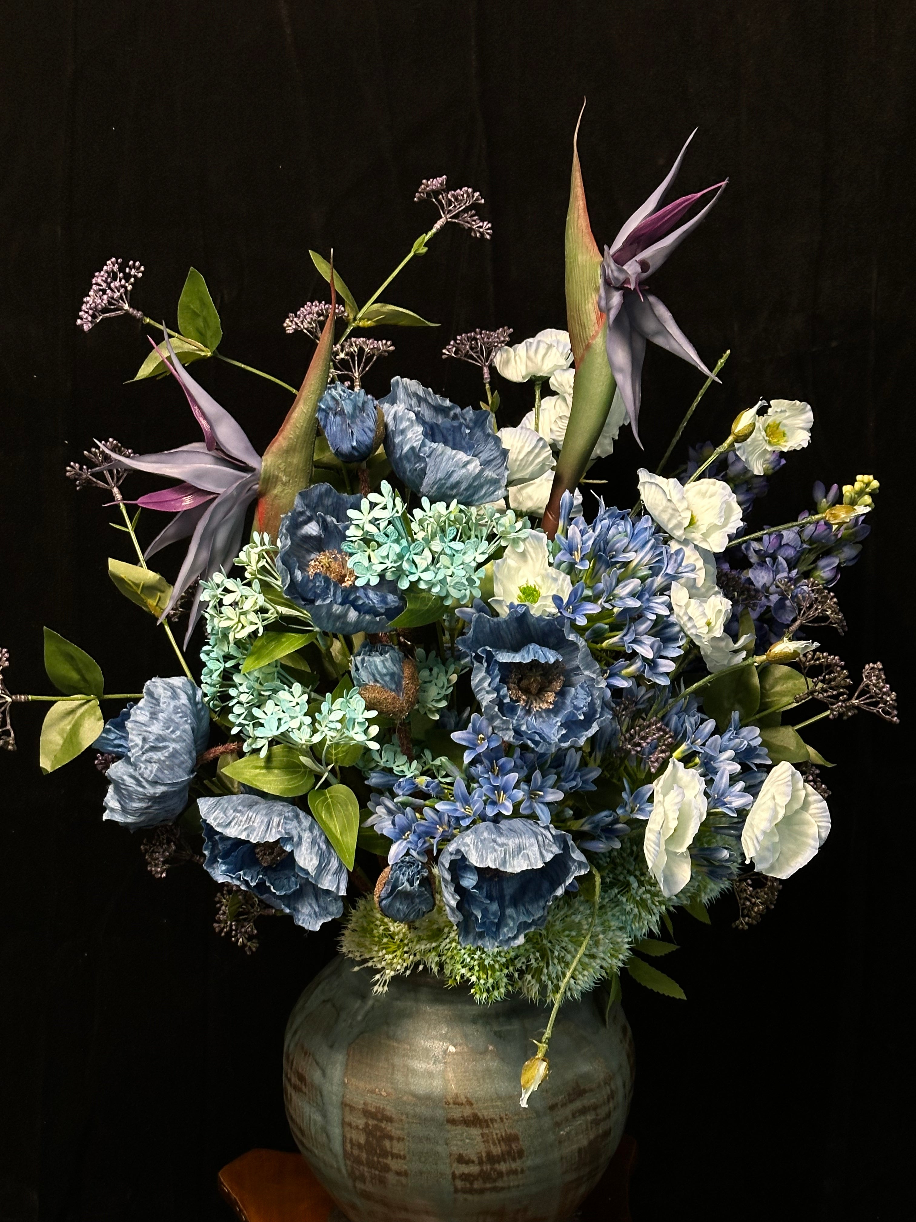 Blue Garden Serenity