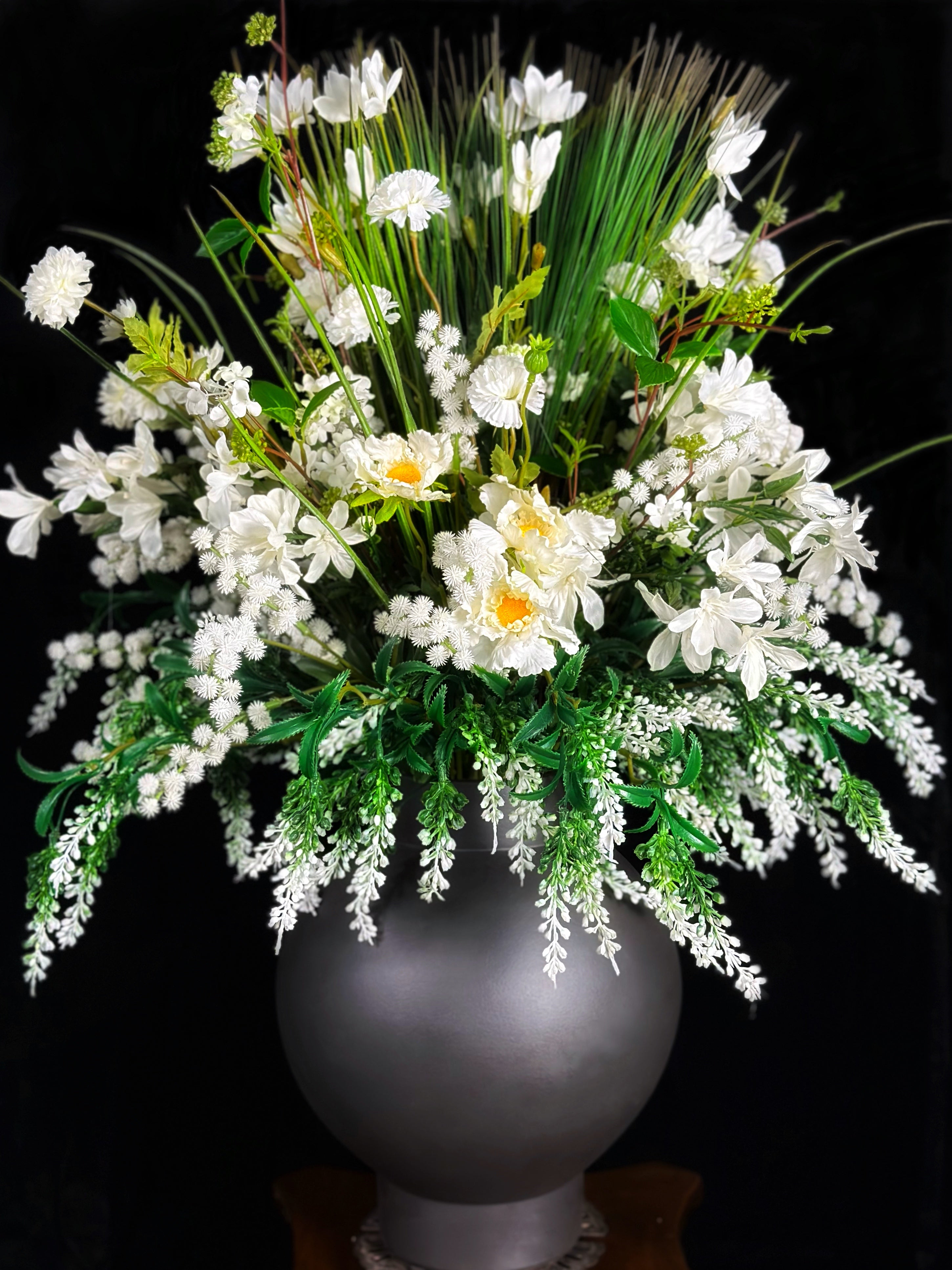 Ethereal White Garden