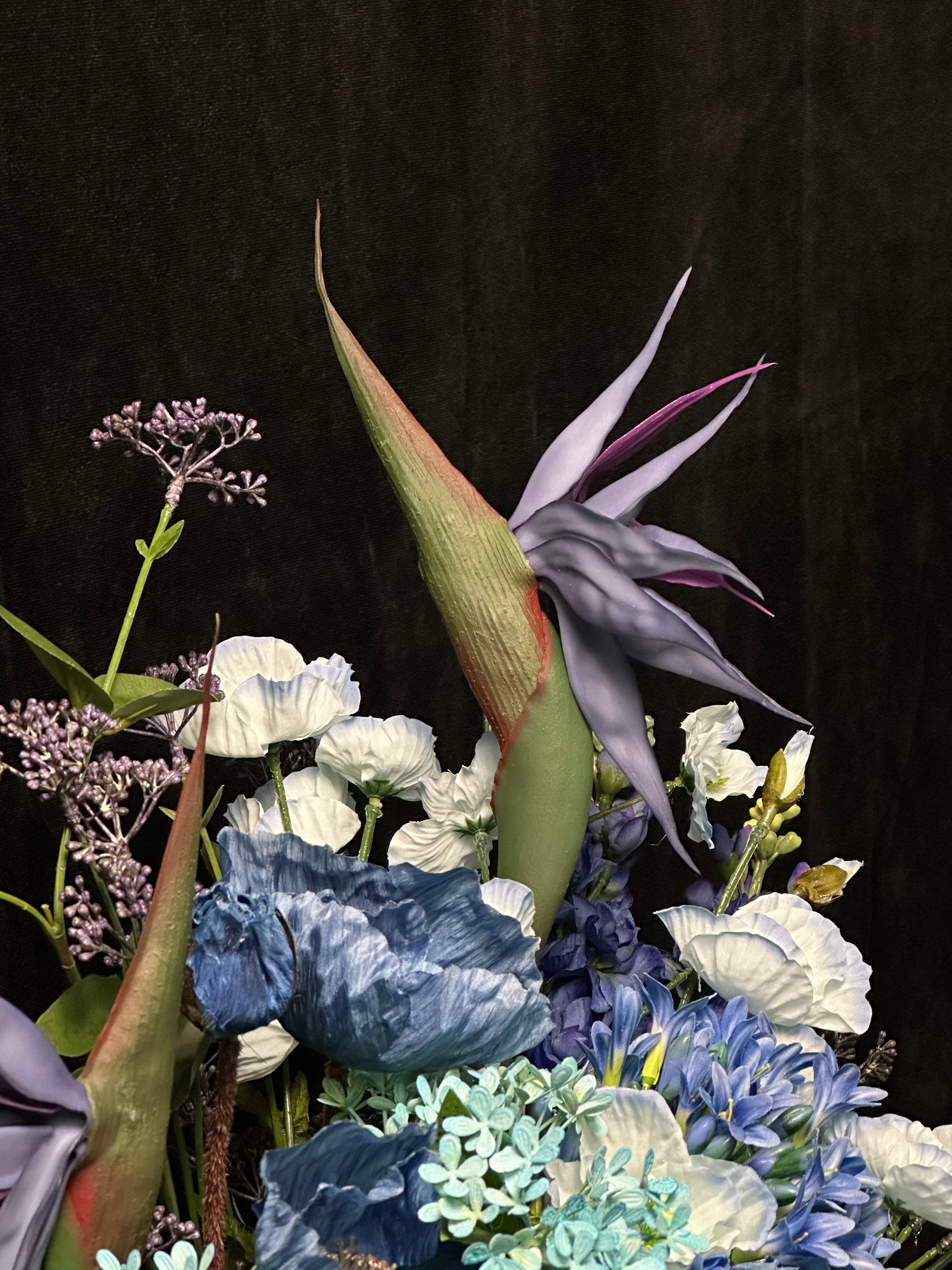 Blue Garden Serenity